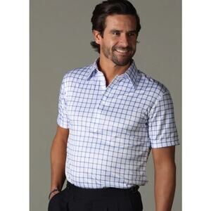 Collars & Co. The Original Dress Collar Short-Sleeve Polo